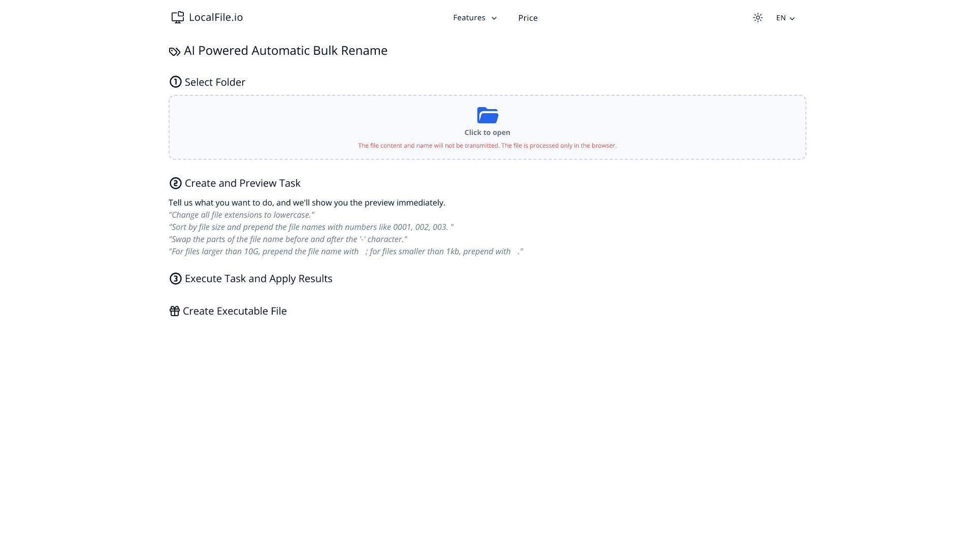 localfile-io-Latest-AI-Tool