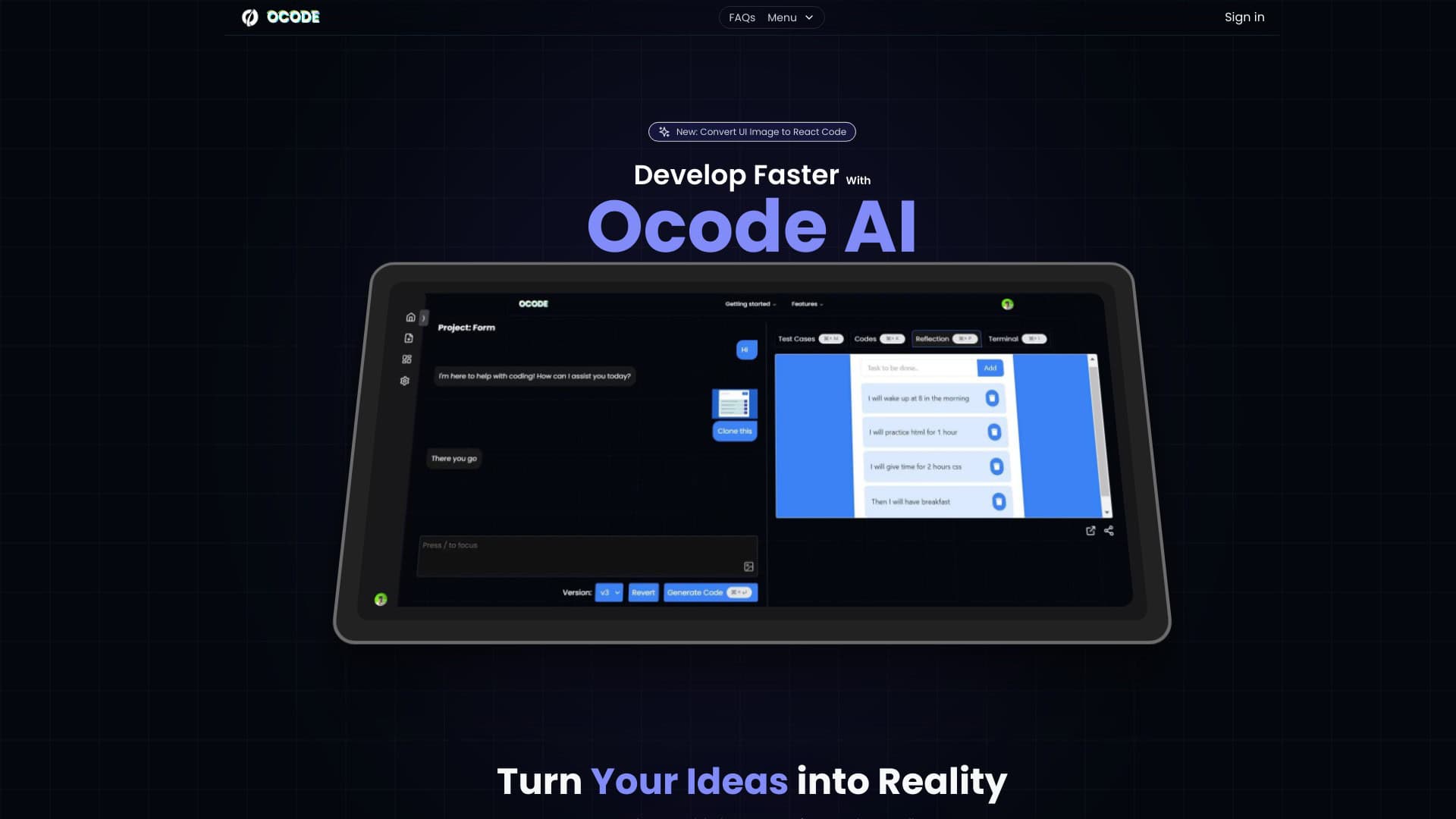 ocode-Latest-AI-Tool
