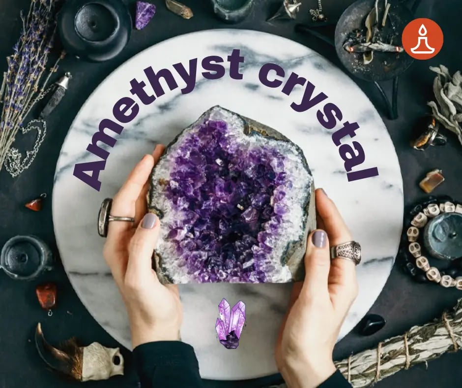 Crystals For Meditation 2 Amethyst crystal
