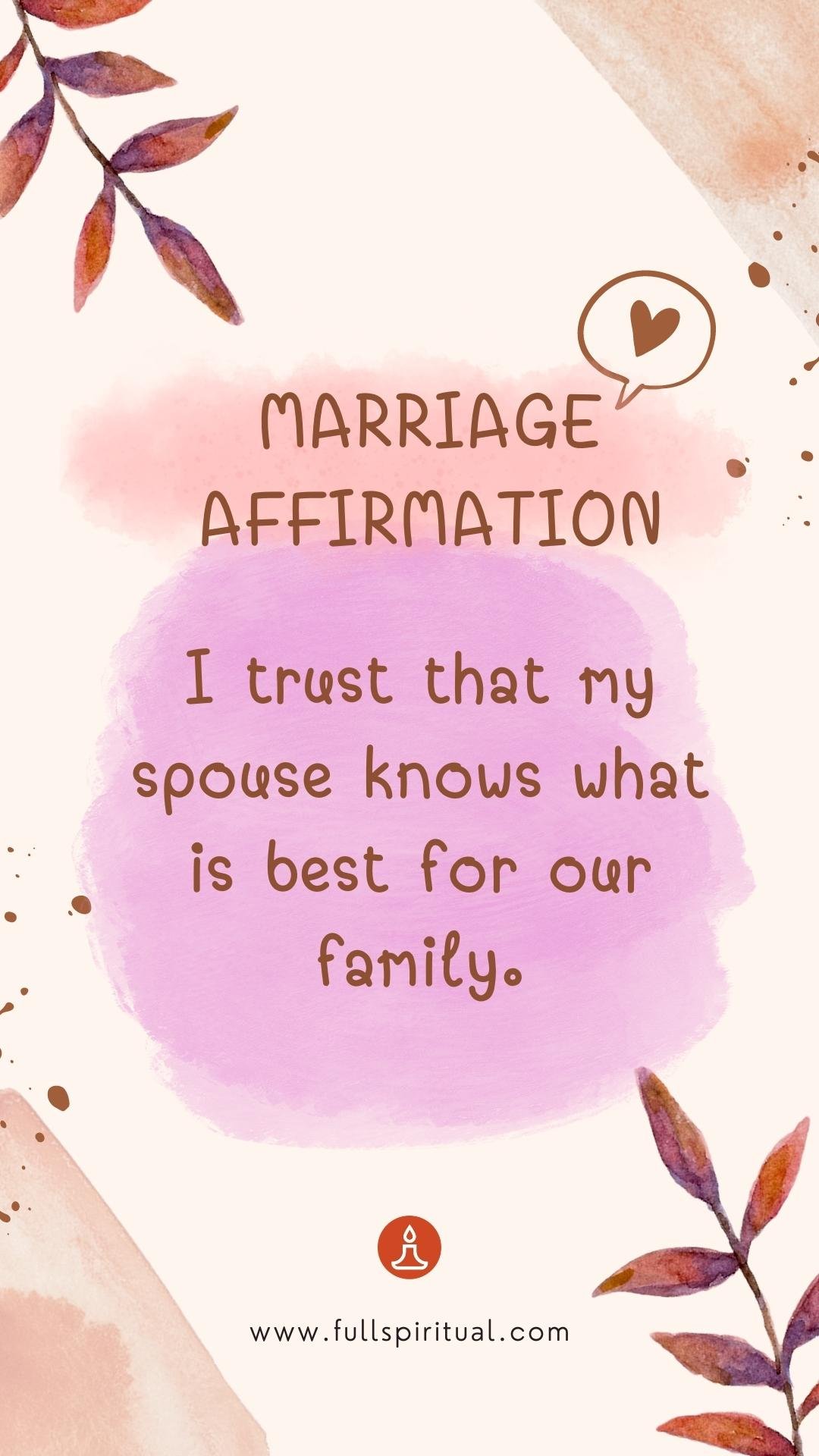 Marriage Affirmations 10 best for family