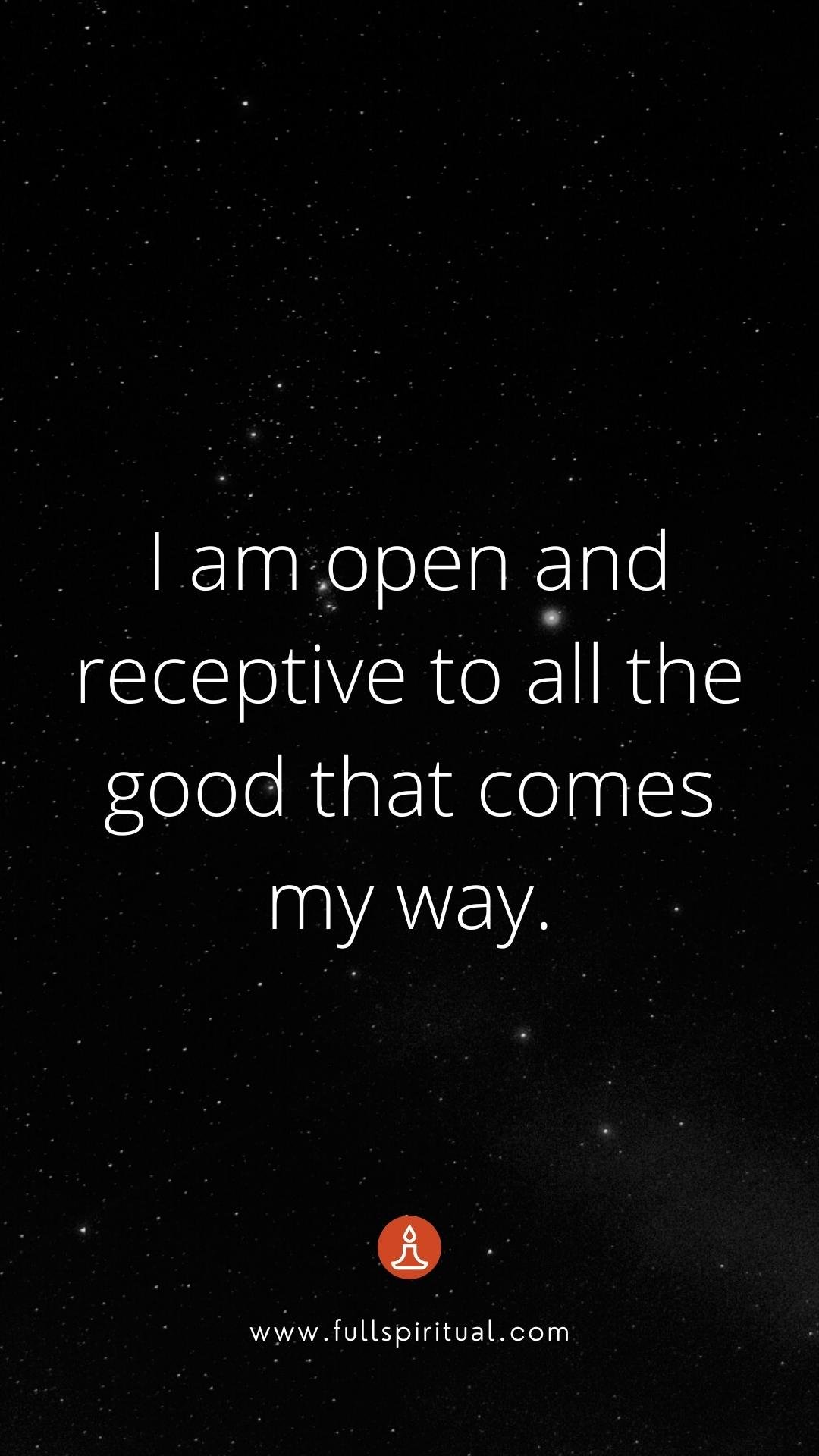 Powerful mantra for success in life 4 open and receptive