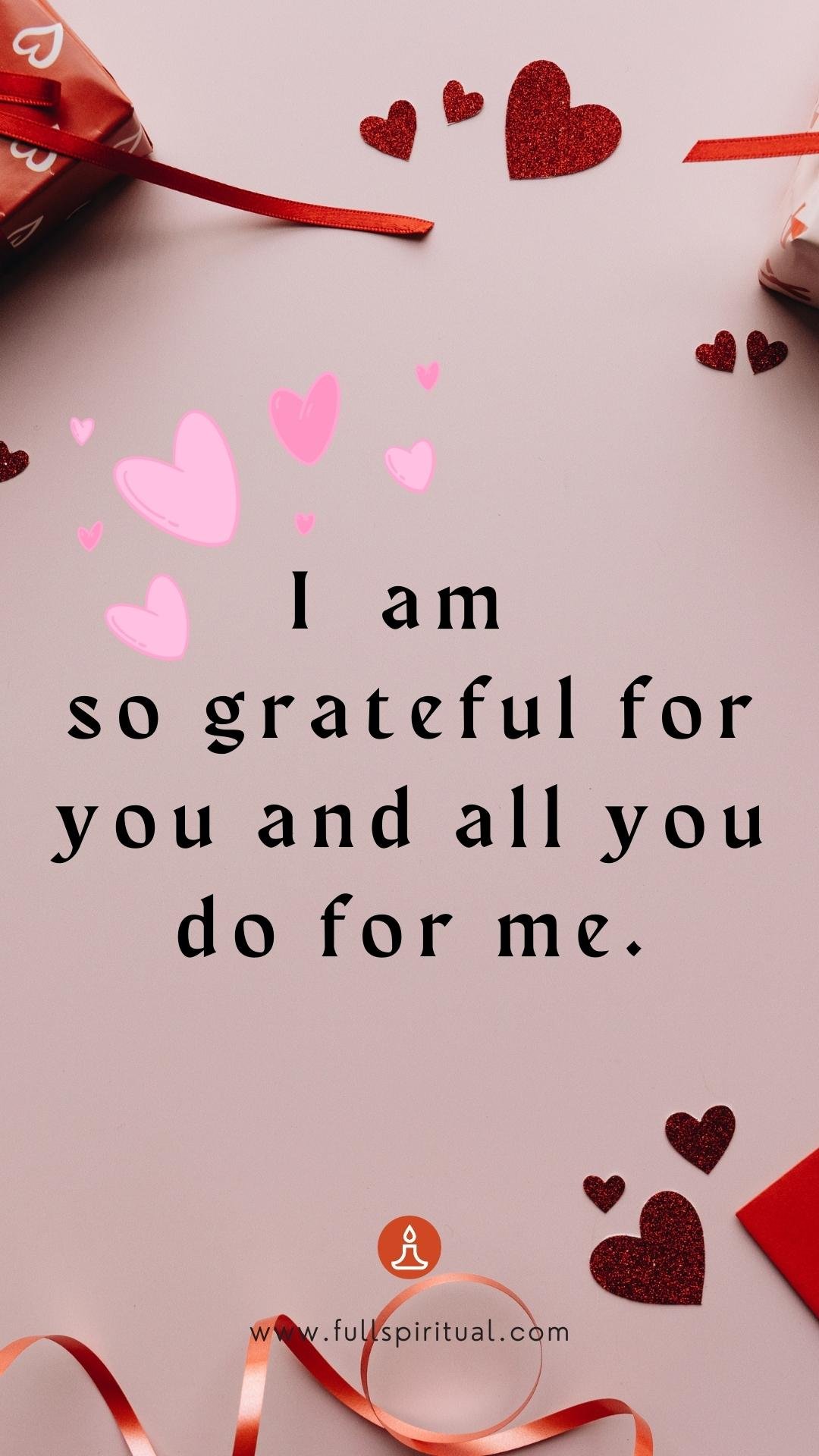 Marriage Affirmations 29 grateful for you