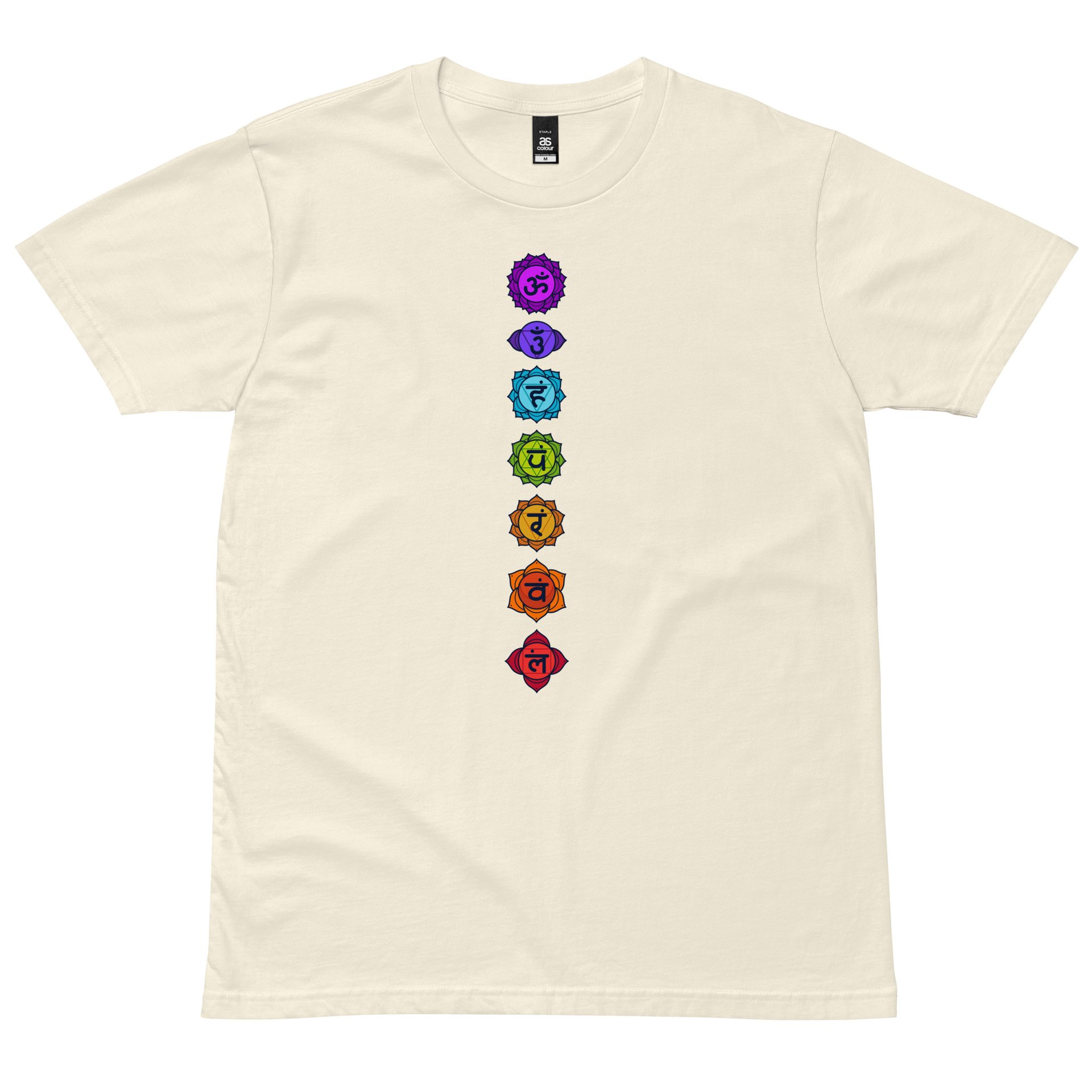 Seven chakra symbol tshirt for men - Image 2