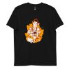Shree ganesh printed mens tshirt 9 mens staple t shirt black front 628f101588d72