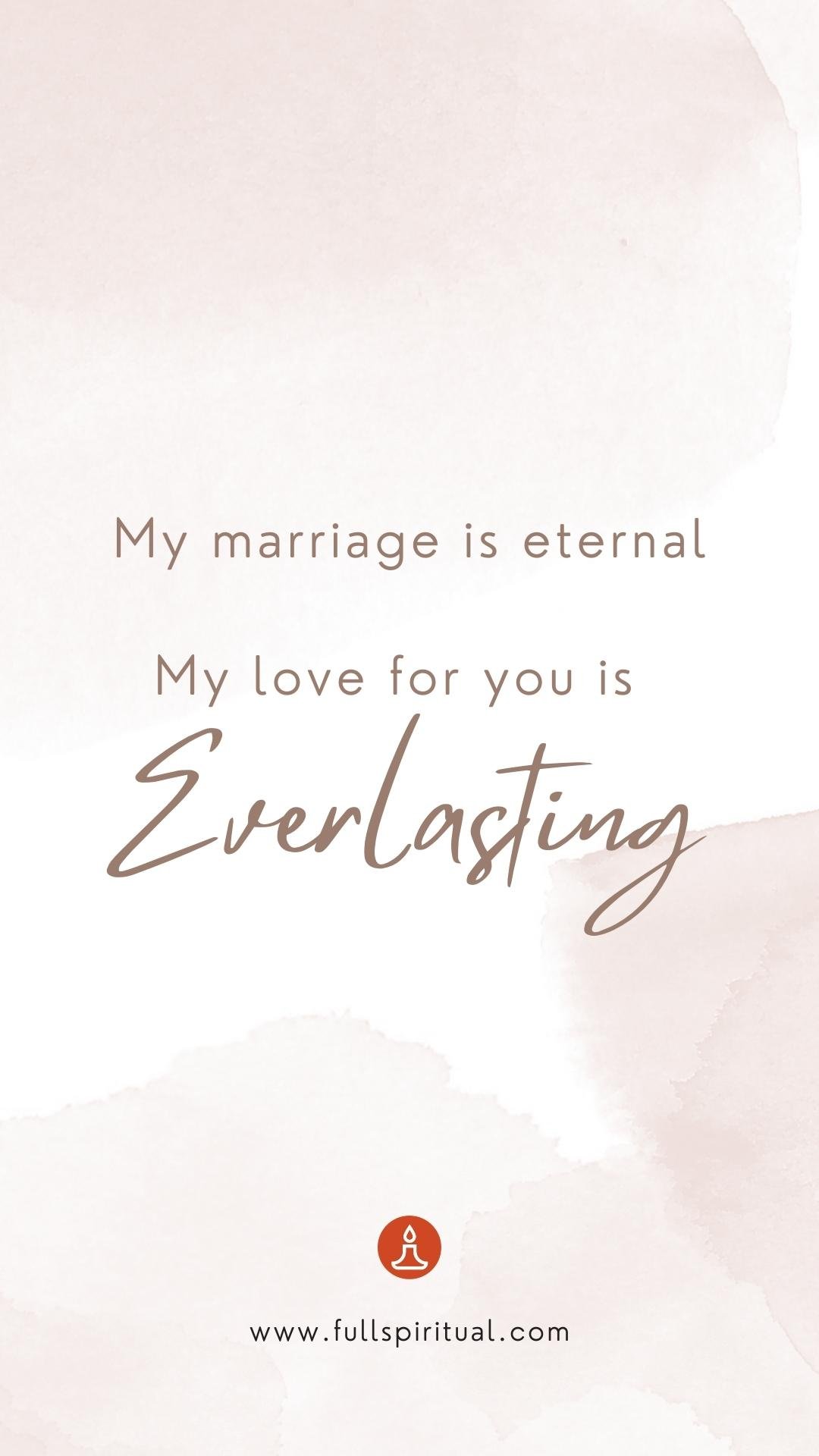 Best Positive Affirmations for Husband + Free Phone Wallpaper 9 Marriage affirmation 1