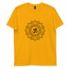 Om mantra tshirt for men 8 mens staple t shirt yellow front 629067ab1cedd
