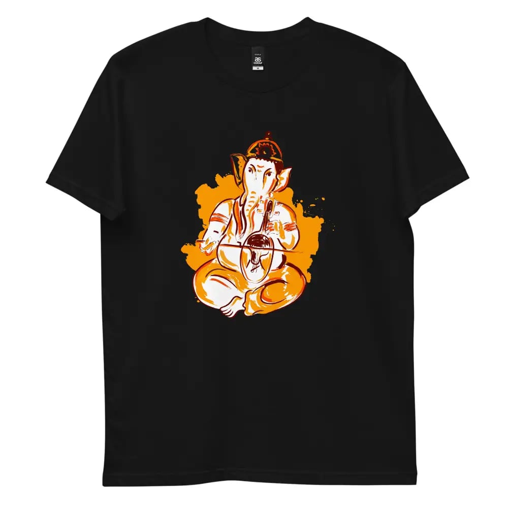 Shree ganesh printed mens tshirt - Image 4