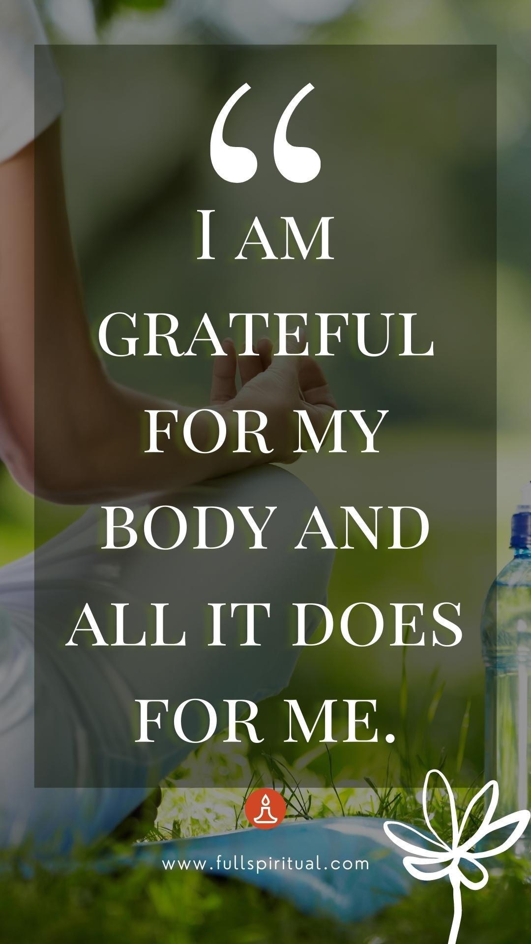 Powerful mantra for success in life 12 grateful for body
