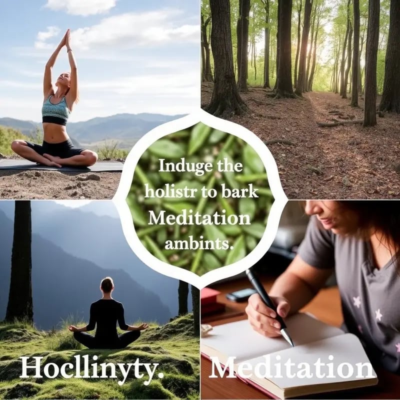 Exploring Meditation: Pathways to Modern Spirituality 4 A person meditating in a forest, representing spiritual evolution through meditation.