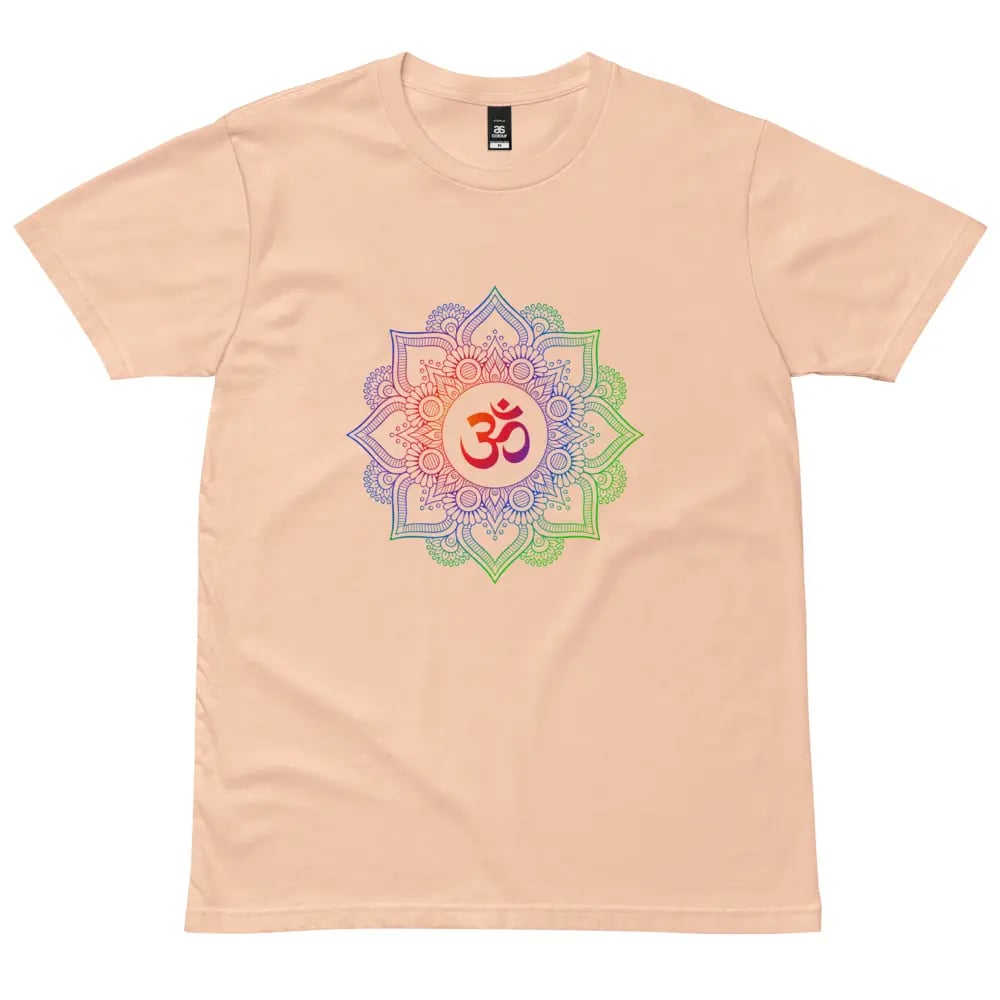 Coloful Om matra tshirt for men - Image 3