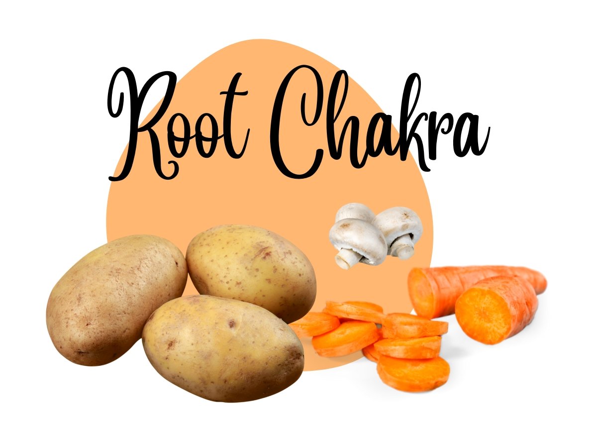 Balancing Chakras with Nourishing Foods. Unlocking Vitality through Chakra Healing Foods 2 root chakra food