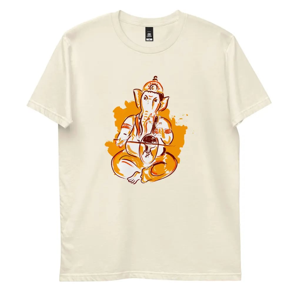 Shree ganesh printed mens tshirt