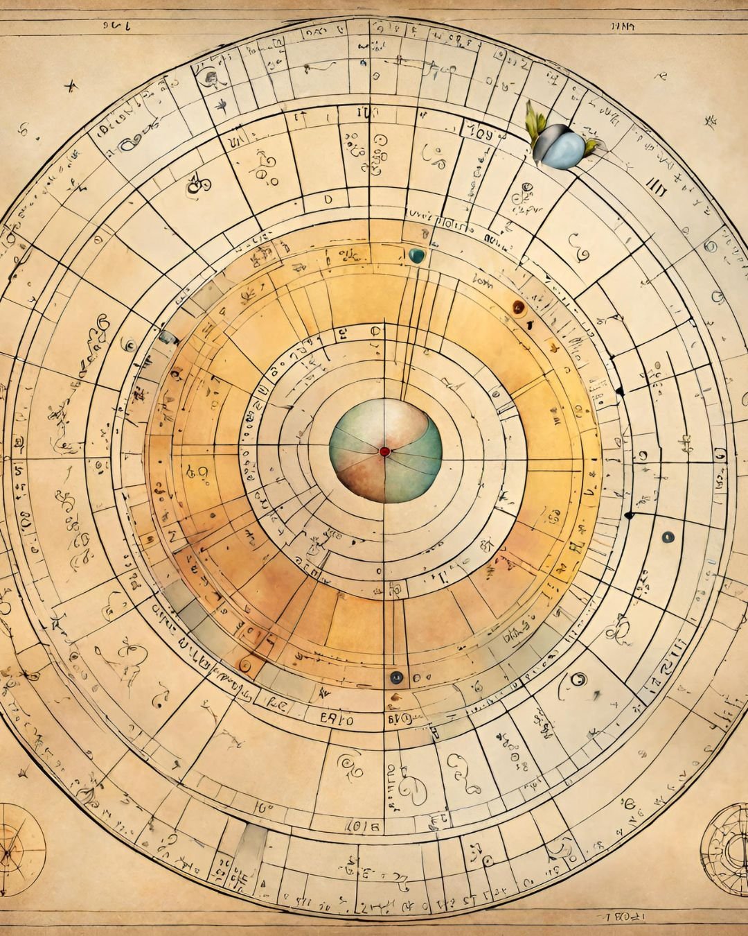 Unlock the Cosmic Secrets: How Astrology Guides Your Spiritual Journey 4 natral chart