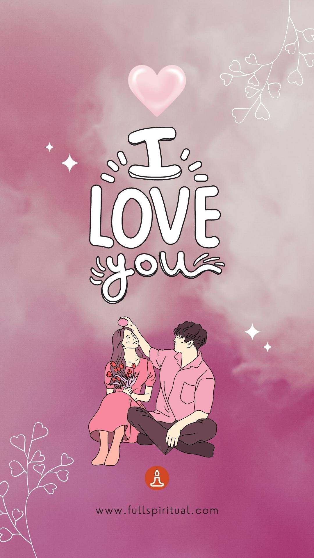 Best Positive Affirmations for Husband + Free Phone Wallpaper 22 I love you