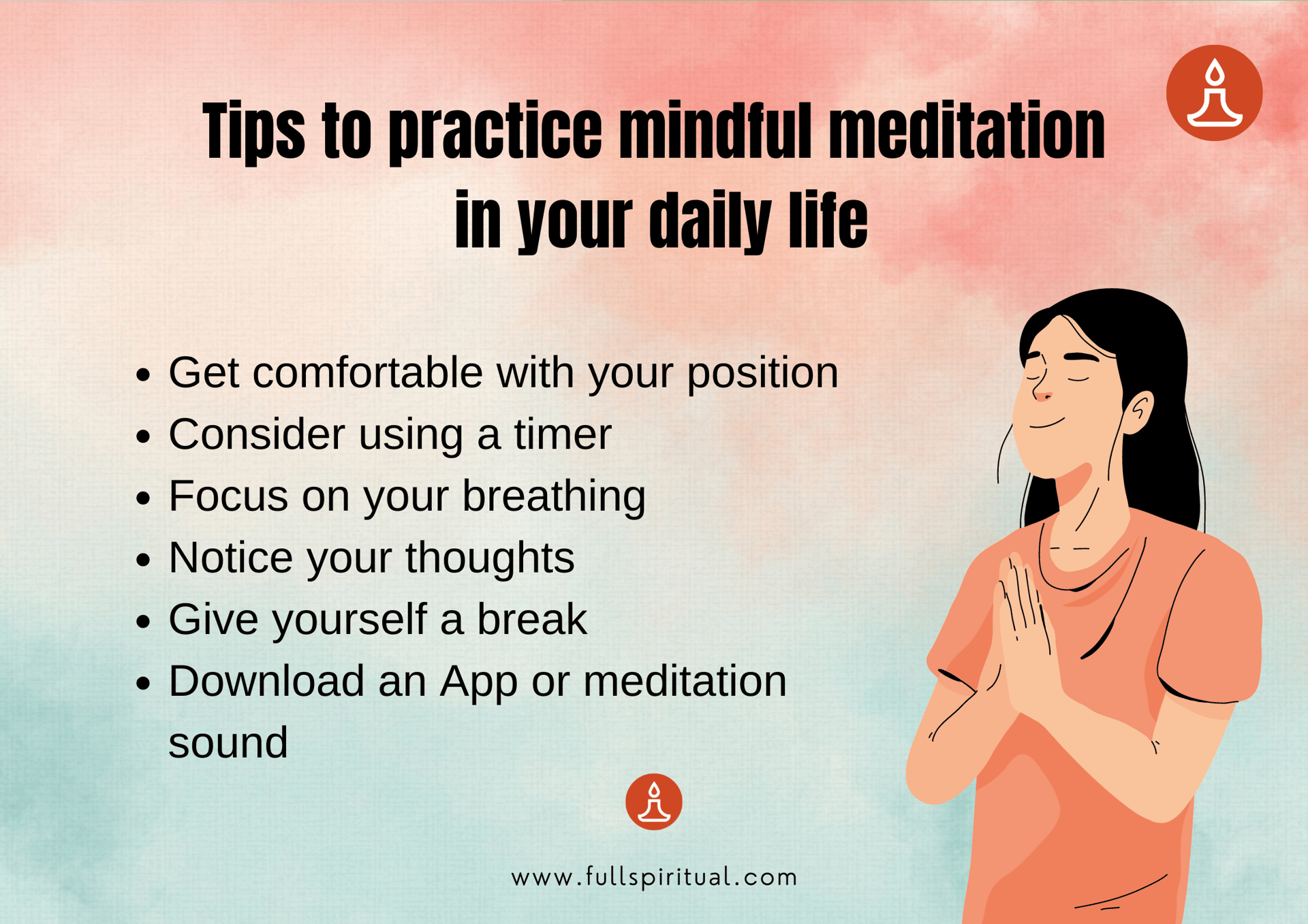 A Guide To Mindfulness Meditation 3 Tips for mindfulness meditation