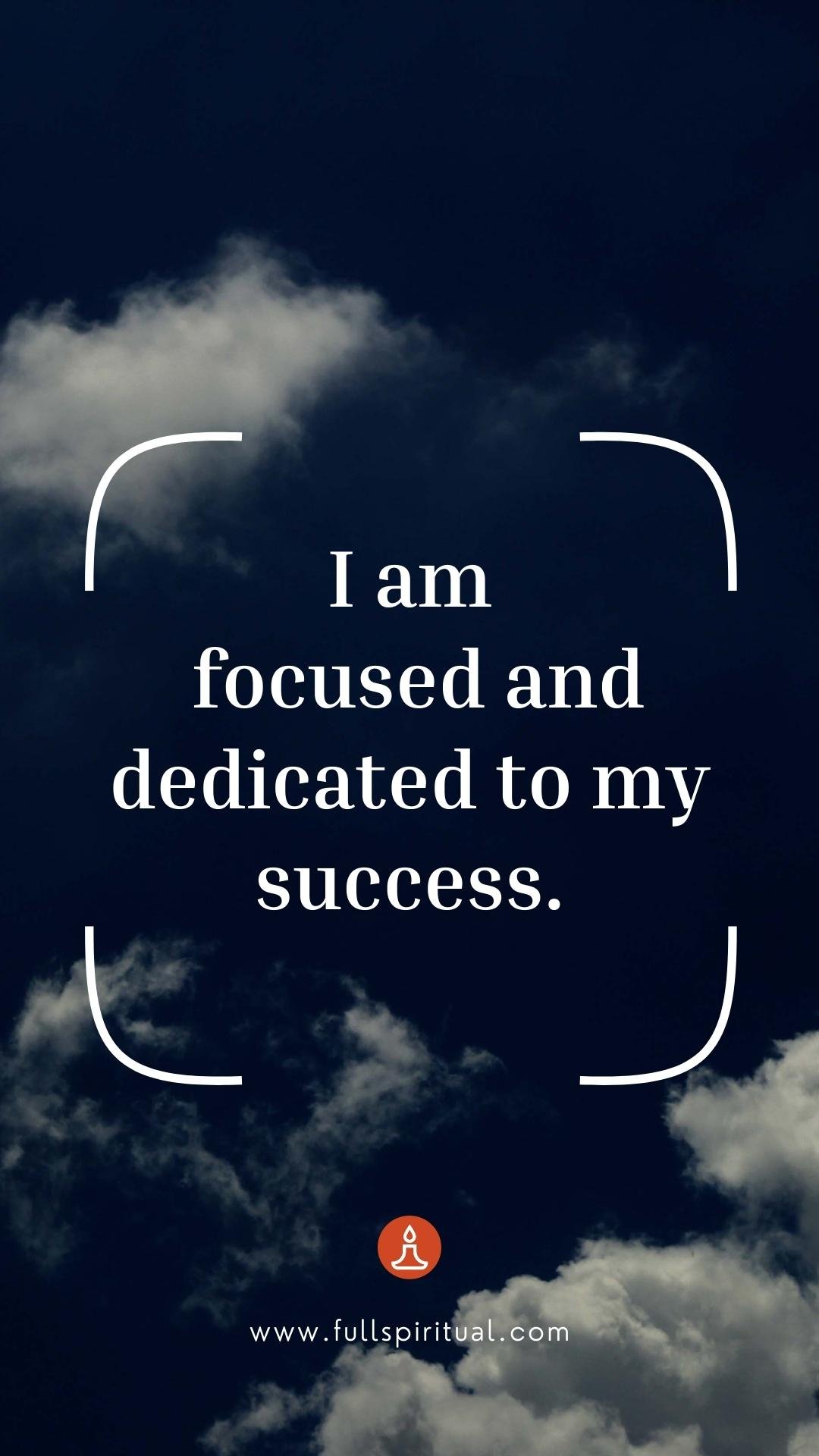 Powerful mantra for success in life 18 focused and dedicatead