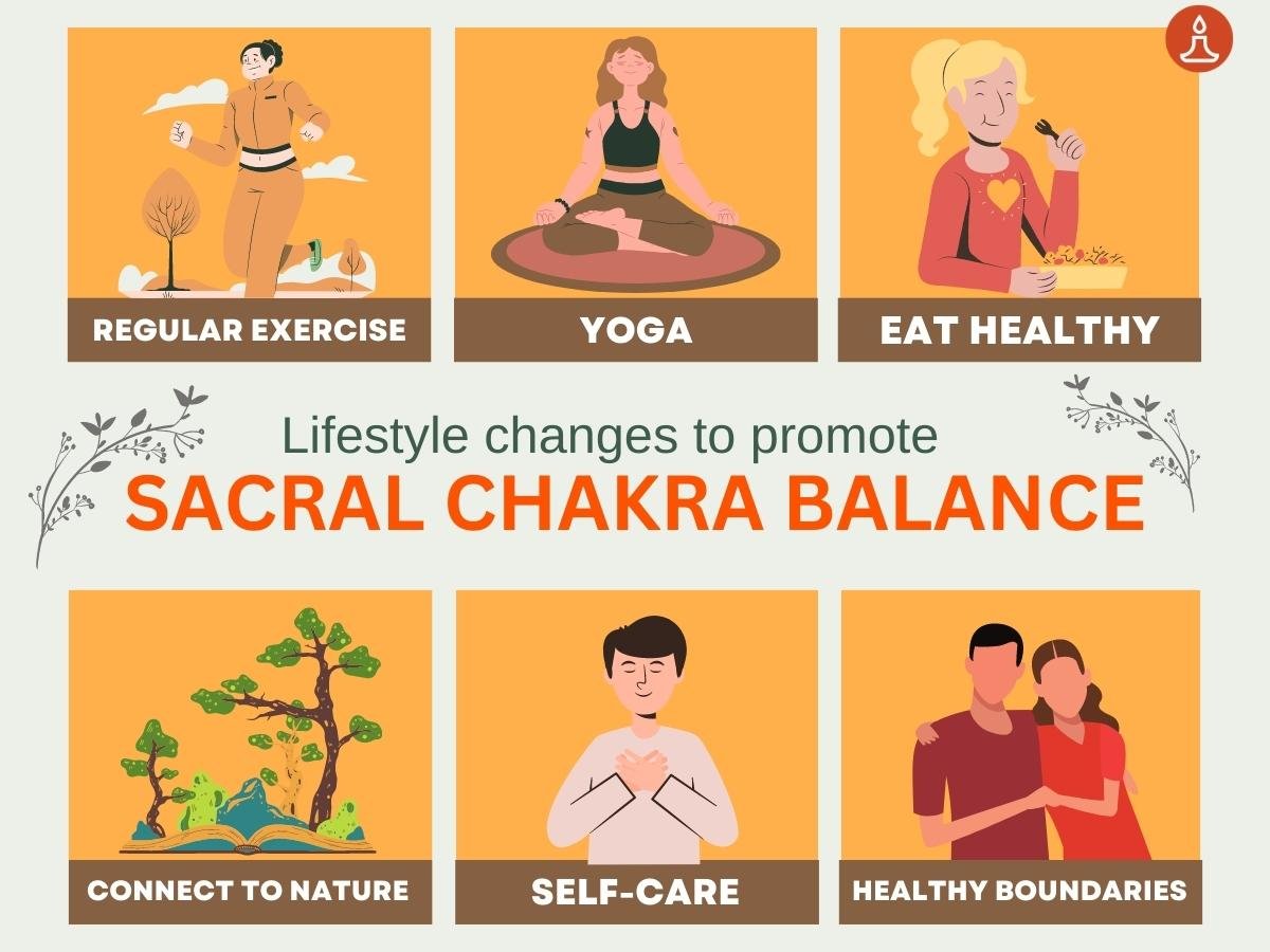 Sacral Chakra balance and healing 11 Lifestyle change to promote sacral chakra balance