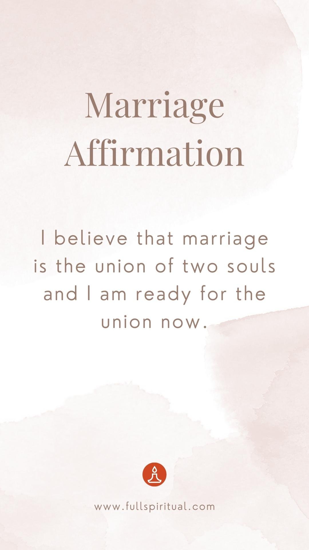 Marriage Affirmations 19 marriage soul affirmation