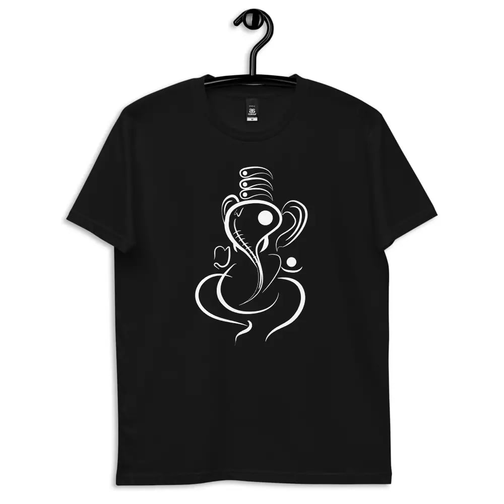 Lord ganesh outline tshirt for men