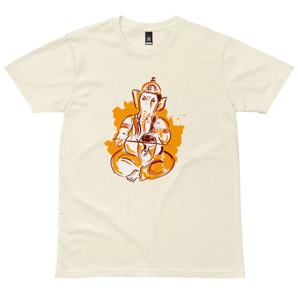 Shree ganesh printed mens tshirt - Image 3