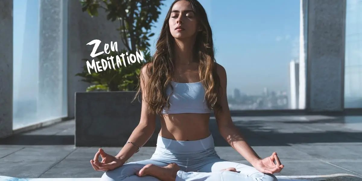 Zen Meditation Benefits And Practice 1 women in lotus meditation pose