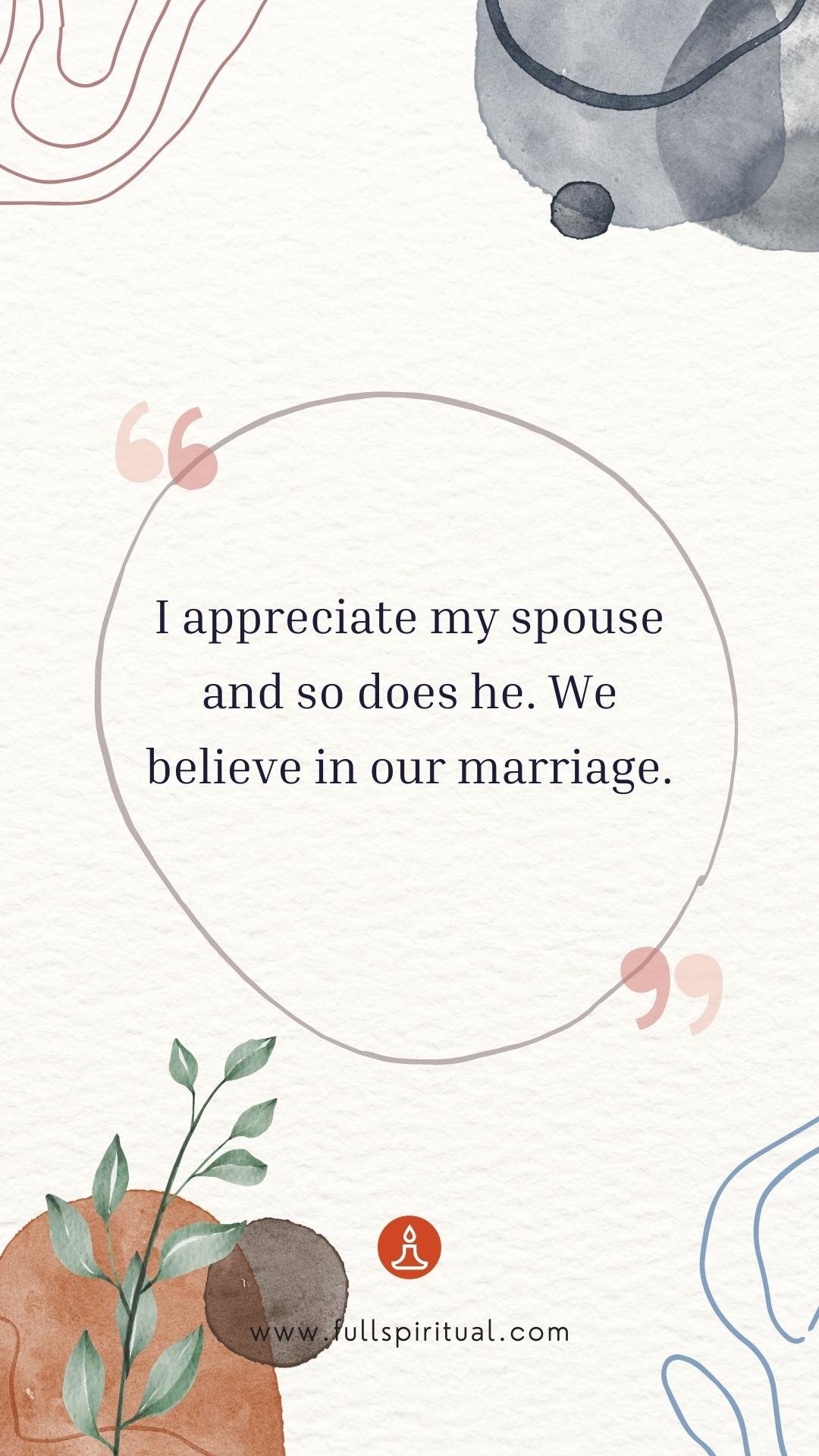 Marriage Affirmations 11 believe