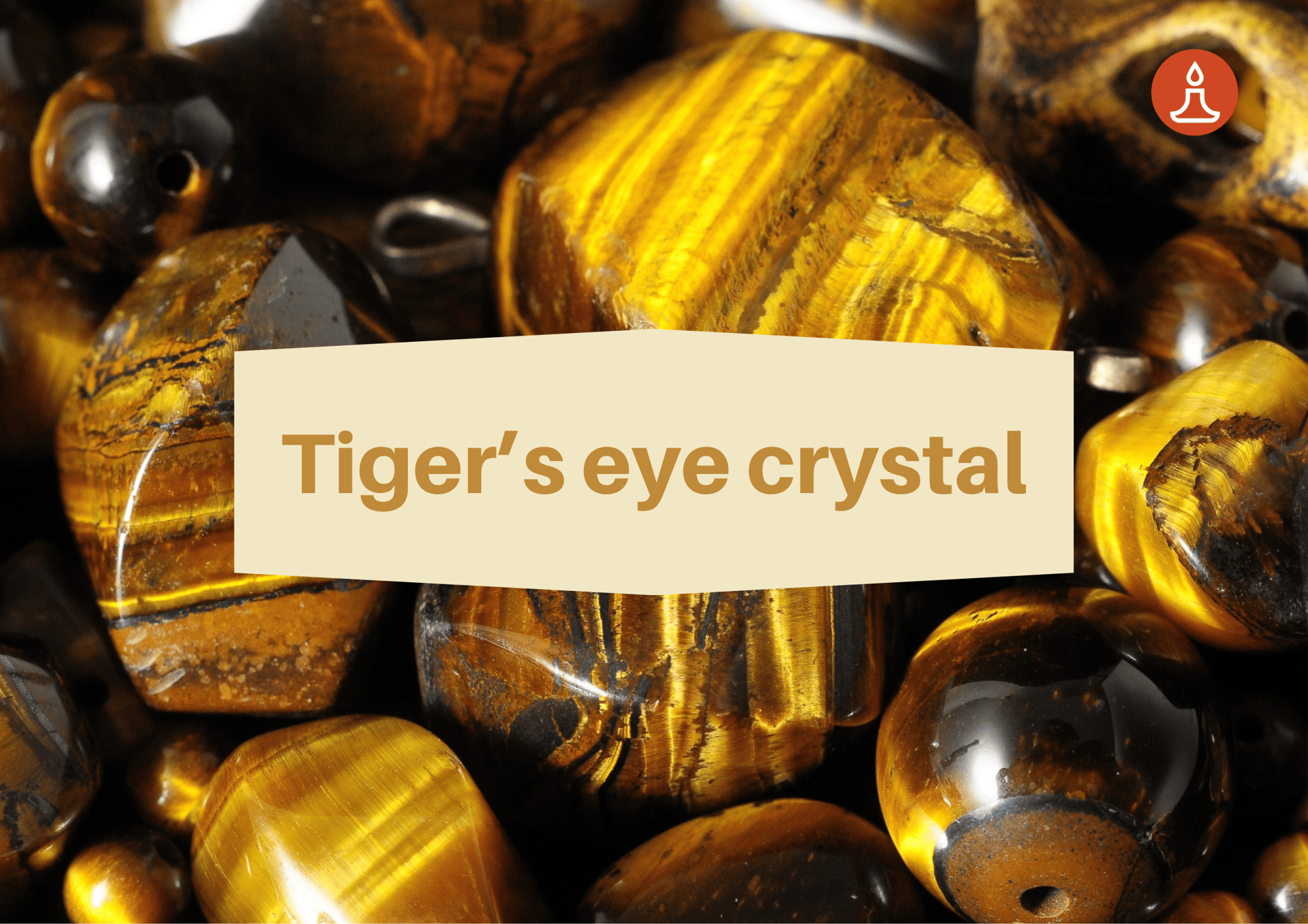 Crystals For Meditation 10 tiger's eye crystals