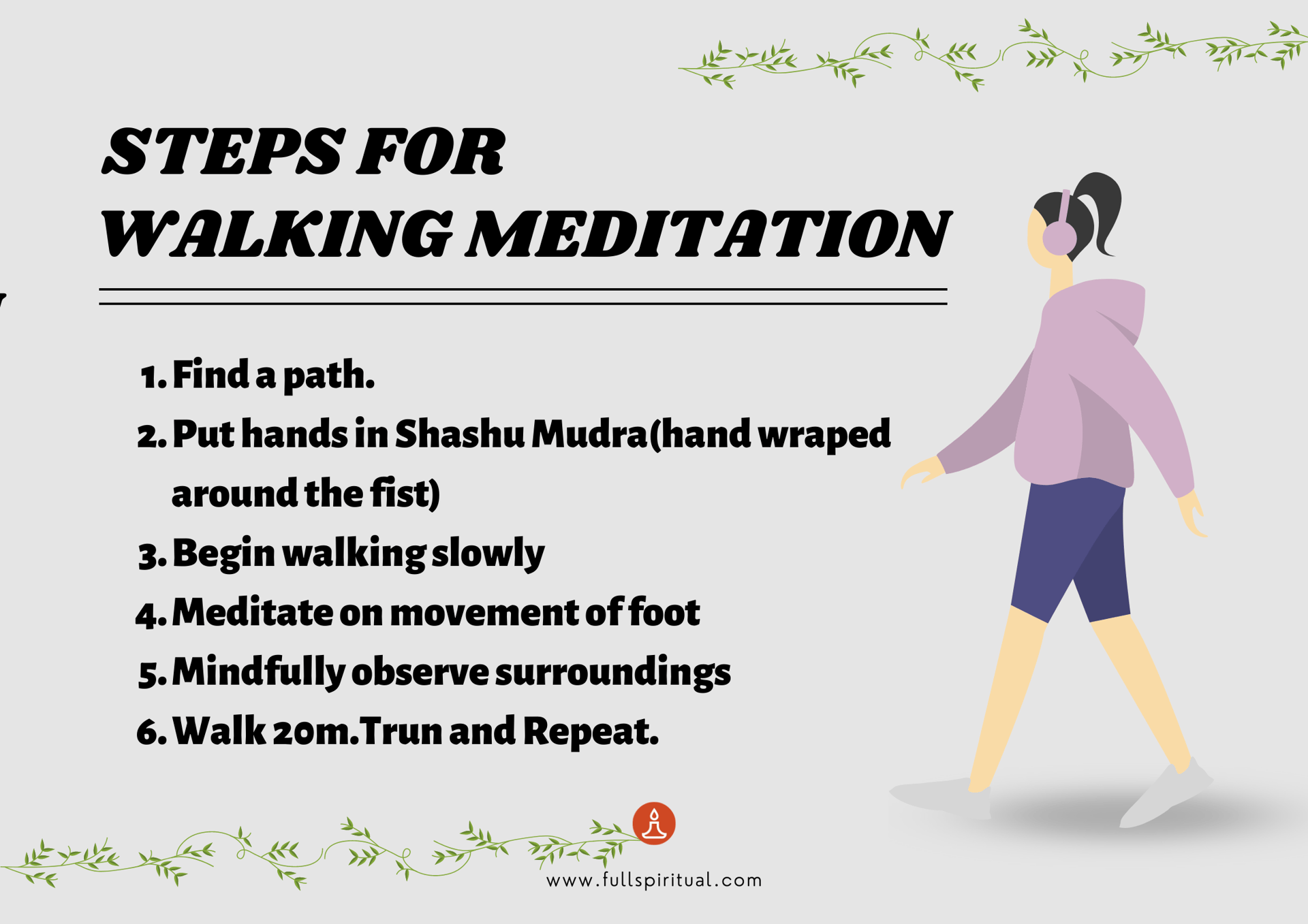 Benefits Of Mindful Walking Meditation 5 steps for walking meditation