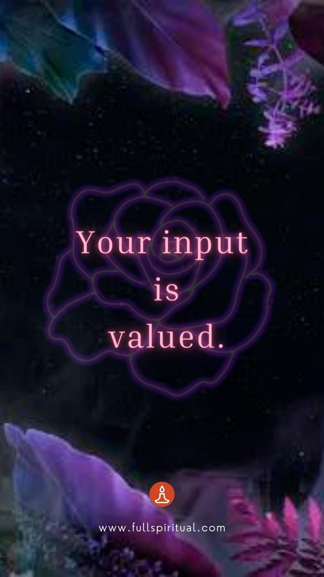 Marriage Affirmations 23 input is valued