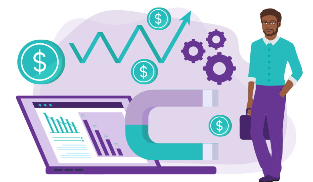 4 Ways to Increase Your Sales Conversion Rate 6 Computer showing the keys to marketing automation success.