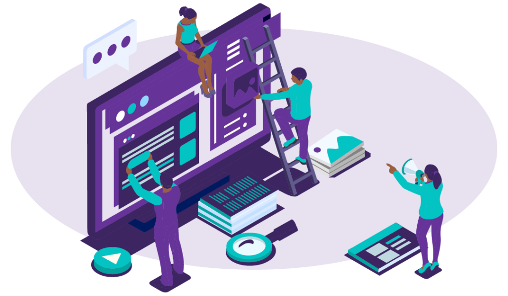 Your Guide to Effective Website SEO in 2023 1 A group of people working together to optimise a website