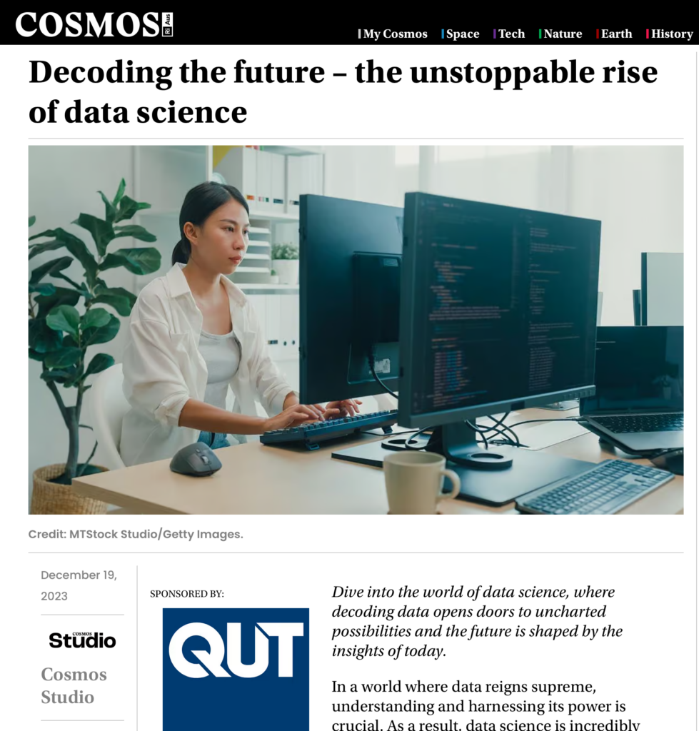 Key Strategies for Success: Lessons from a Top APAC Digital Marketing Agency 1 A person types on a desktop computer, analysing complex data.