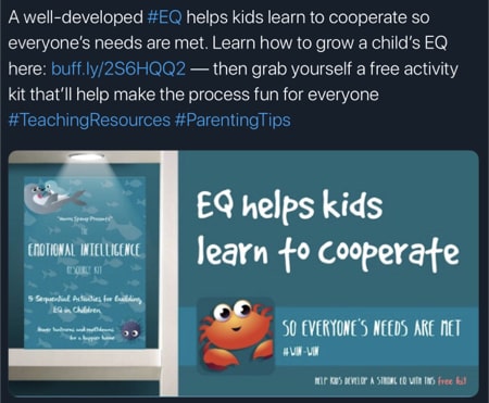 Blog post promotion — social media posts 6 sample image 2