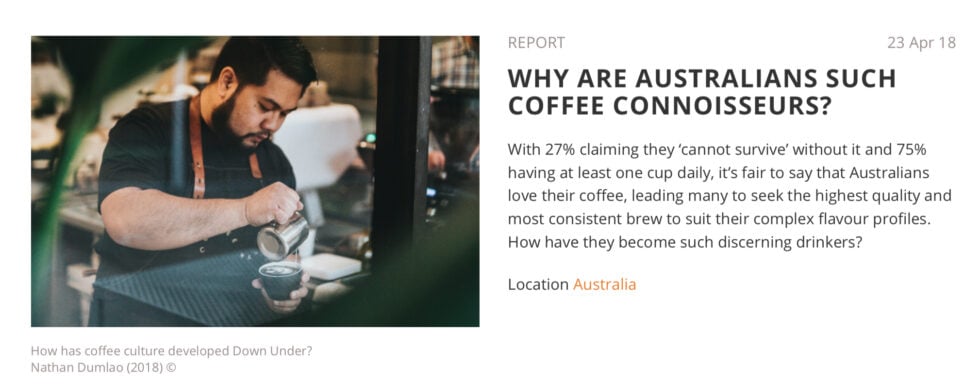 Why are Australians such coffee connoisseurs — article 1 33F8B438 88B3 4228 B8B1 B7AF9205100F