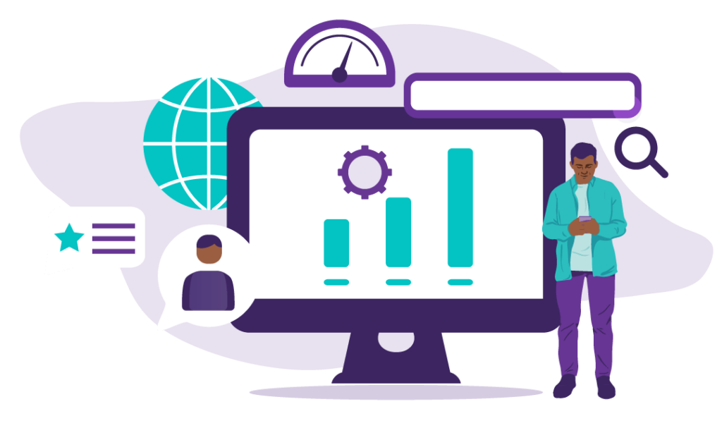 Wade’s Hierarchy of SEO Techniques (SEO Strategy) 21 Graphs and dashboard showing how a man’s efforts have improved his website’s search performance.