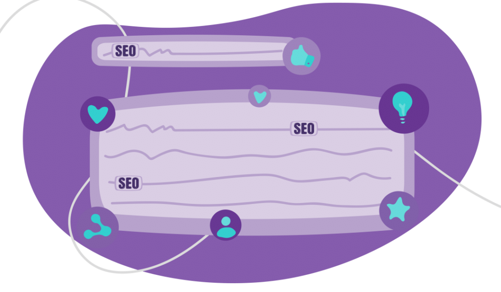 SEO Keyword Best Practices for Today’s Small Businesses 5 A mockup of an SEO title and a piece of content. The acronym ‘SEO’ is scattered throughout the text 3 times, so they’re in key locations but haven’t been ‘stuffed’ in or overused.