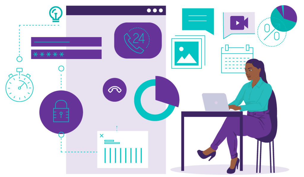 How long Does it Take to Rank on Page One of Google’s Search Results? 8 Woman compiling her fresh content ideas, scheduling when to upload the content and planning what steps she’ll take to achieve a better ranking on Google’s search results.