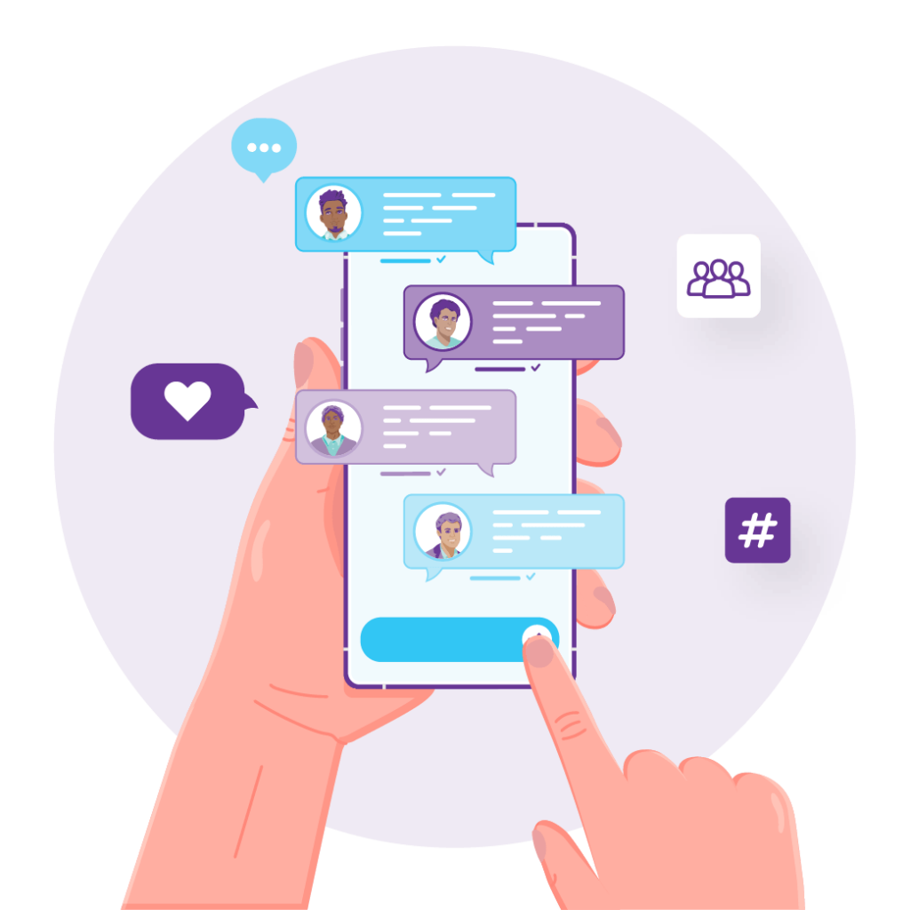 How To Gain Real Twitter Followers In 2023 6 Group chat within a community on social media.