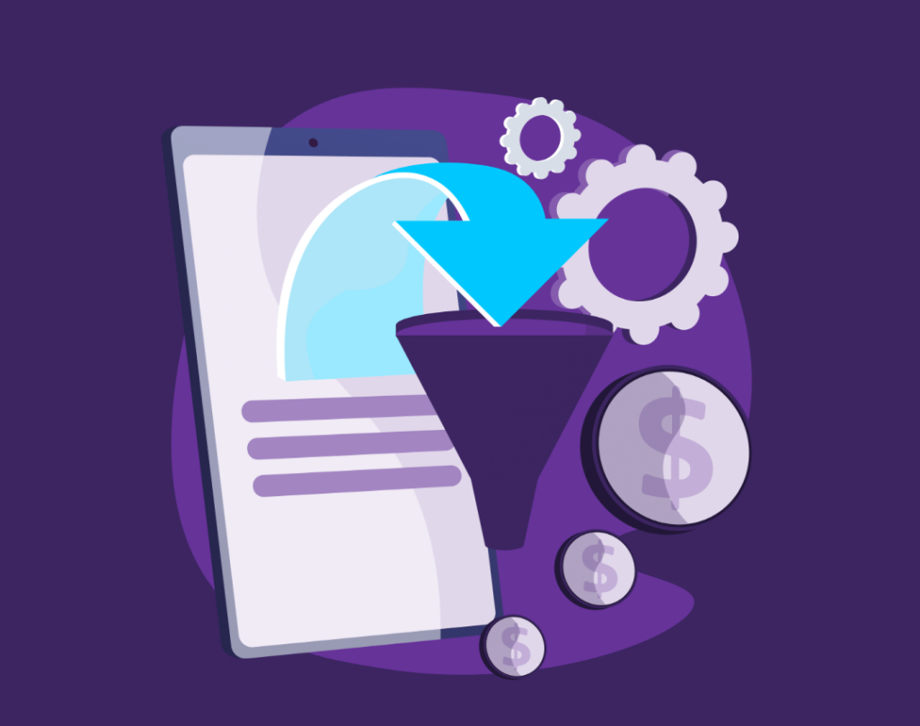 How Does Content Marketing Work? 6 Content going in funnel and turning into profit.