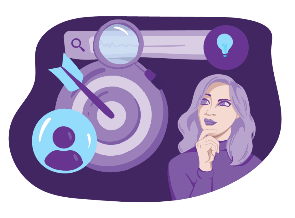 Top 13 Marketing Strategies and Marketing Approaches 6 Woman with an idea of using retargeting to boost sales and grow her business.