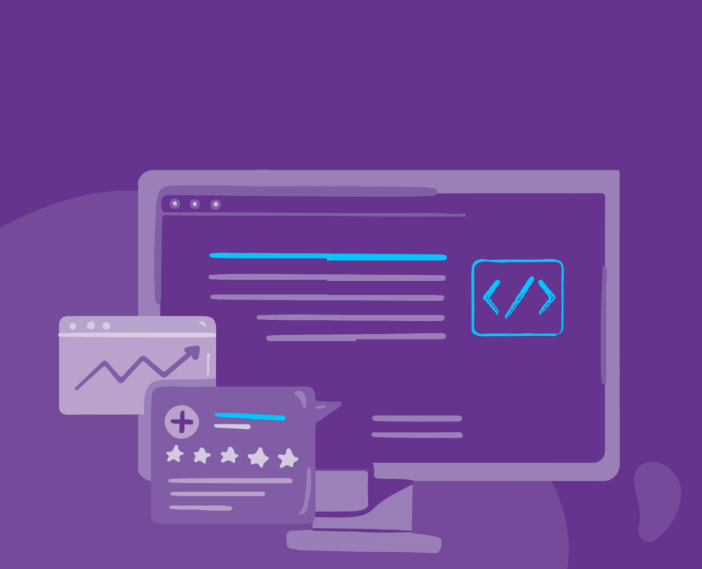 How to Change a Title Tag in WordPress 1 A computer displaying a WordPress dashboard with the title tag highlighted. A graph indicates the results of a good title tag are increased search performance. And a small call-out image with highlighted title indicates that changing the title tag can impact how a page looks when it shows up in search results or shared on social media.