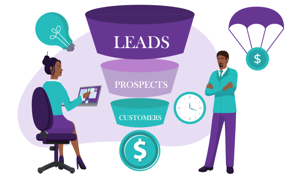 4 Ways to Increase Your Sales Conversion Rate 5 Two people working together to improve their conversion rates and increase their revenue.