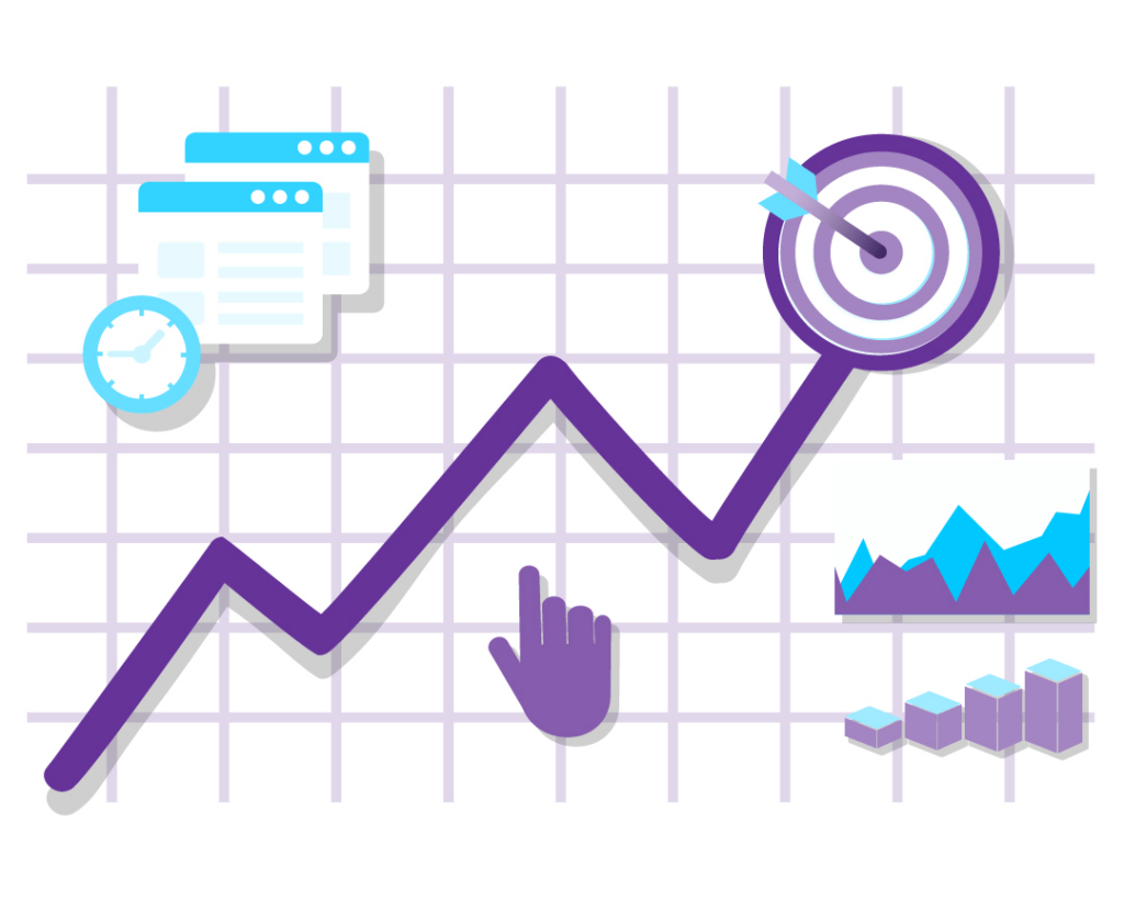 How to Convert Blog Traffic to Sales 1 A line graph of sales from blog traffic.