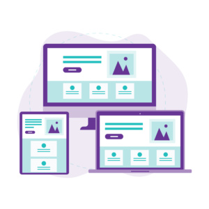 Small Business Marketing Ideas That Actually Work Today 2 Engaging (responsive) content shown on different devices.