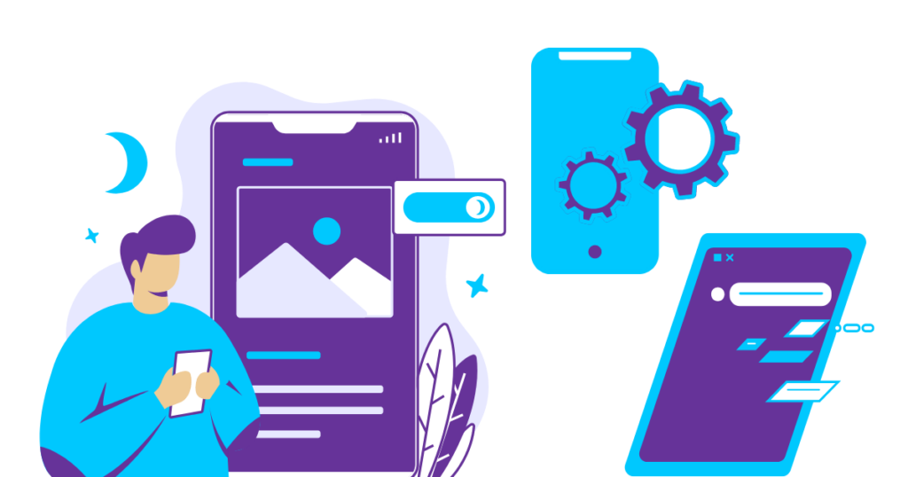 Top 12 Causes of Low Web Traffic 5 A man optimising his website for different search engines to drive more traffic to his content.