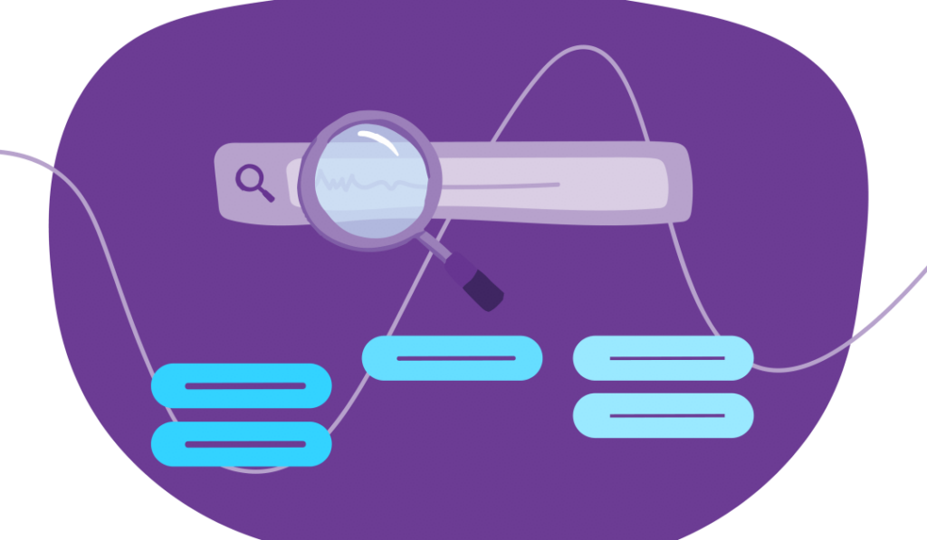 SEO Keyword Best Practices for Today’s Small Businesses 4 A search bar and some random SEO keywords.