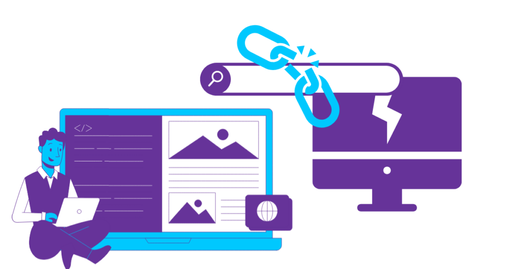 Top 12 Causes of Low Web Traffic 7 A chain with a broken link