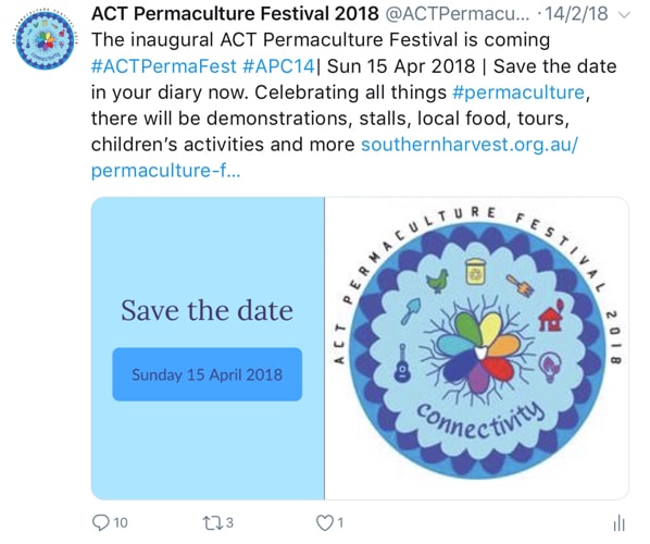 Event promotion — social media posts 2 Event social media post 2