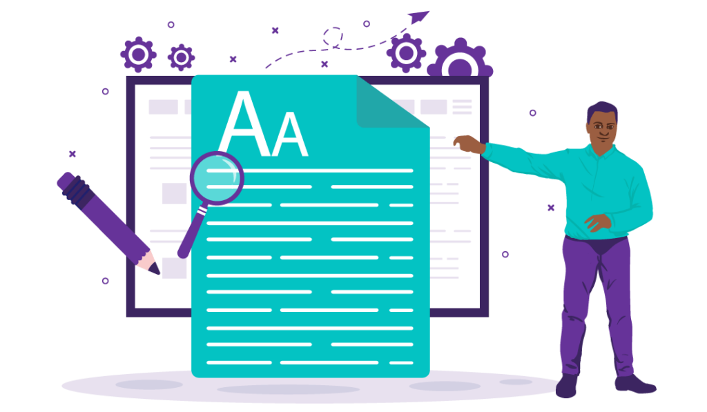 Google SEO Title and Title Tag Update 9 Person explaining why it’s not ideal to use an h1 heading as a title tag.