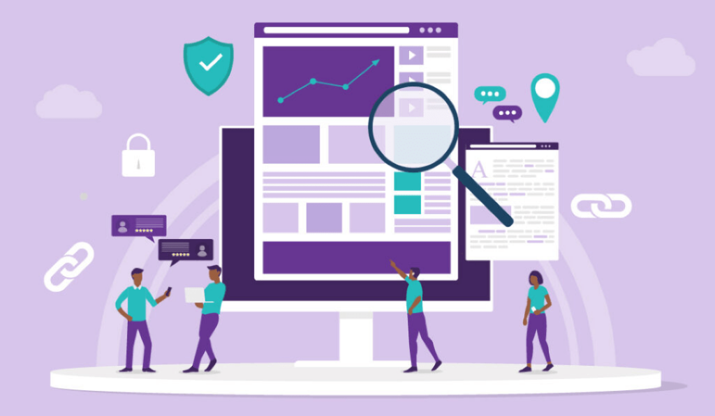 What are the SERPs? (Search Engine Results Pages) 1 A group of people searching the internet. They can see detailed search listings in a search engine’s SERPs.